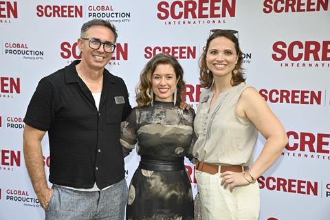 Walker Dalton, Film Savannah; Nikki Tilmouth, Screen International; Renée Leventis, Film Savannah